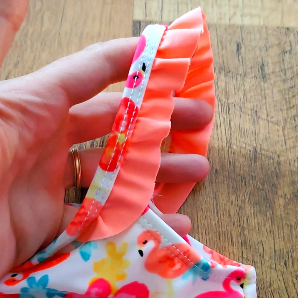 Healthtex infant flamingo‎ swimsuit